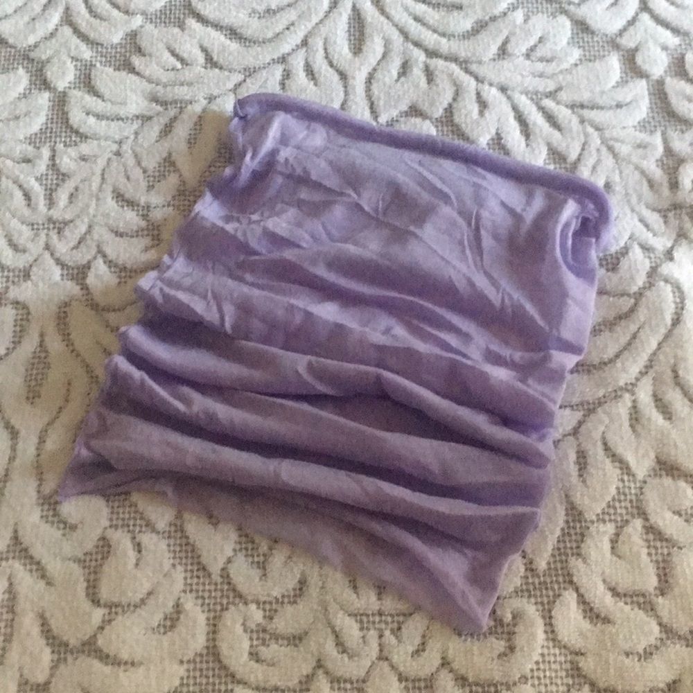 Time and True The Color Lavender Face and Neck Covering
